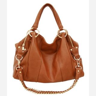 brown leather hand bags